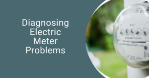 diagnose electric meter problems RV park